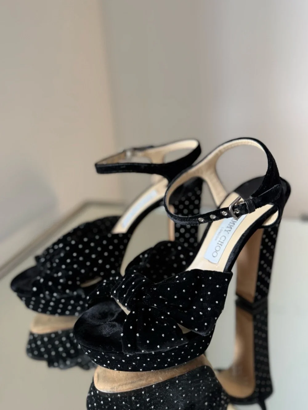 Jimmy Choo shoes are